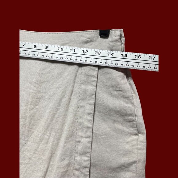 St. John's Bay - Women's Mid-Rise Skort - Beige - 6 - Picture 6 of 16